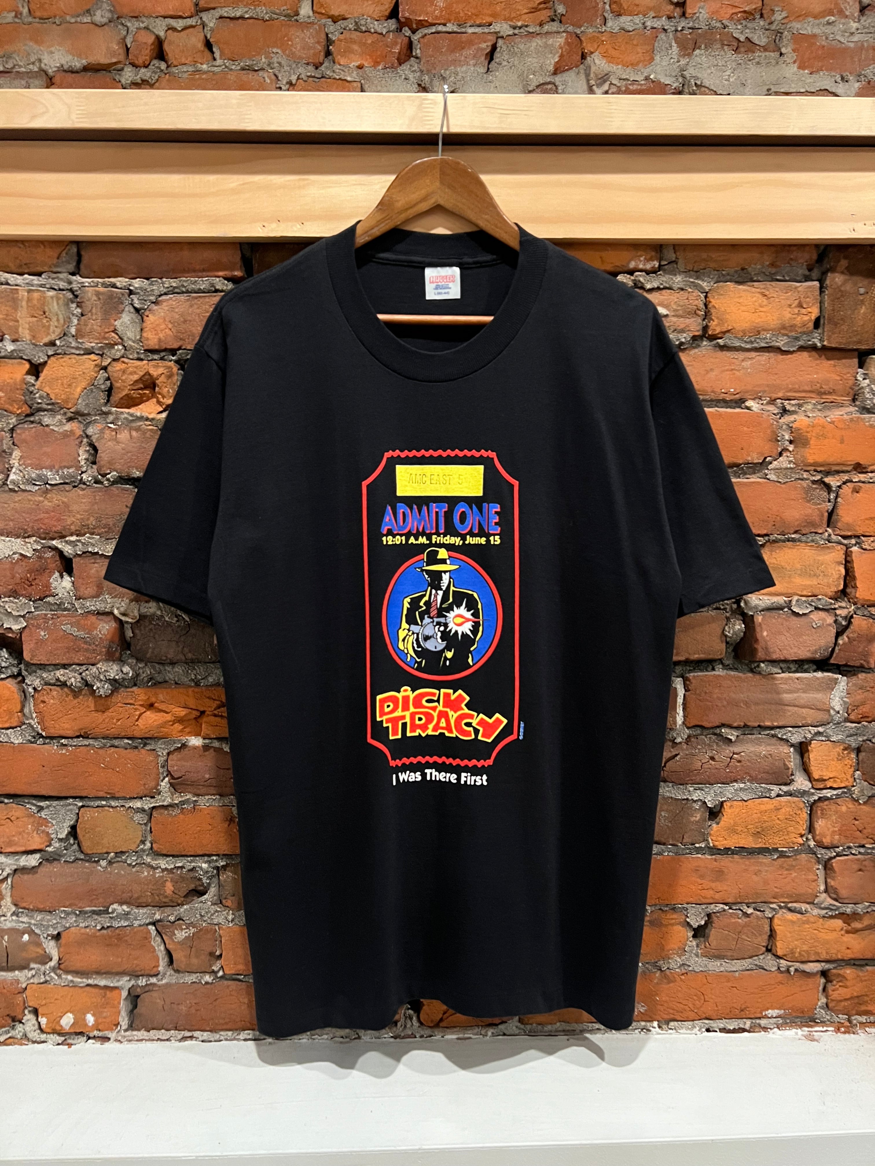 Vintage 1990 Dick Tracy Movie Premiere Tee (L)