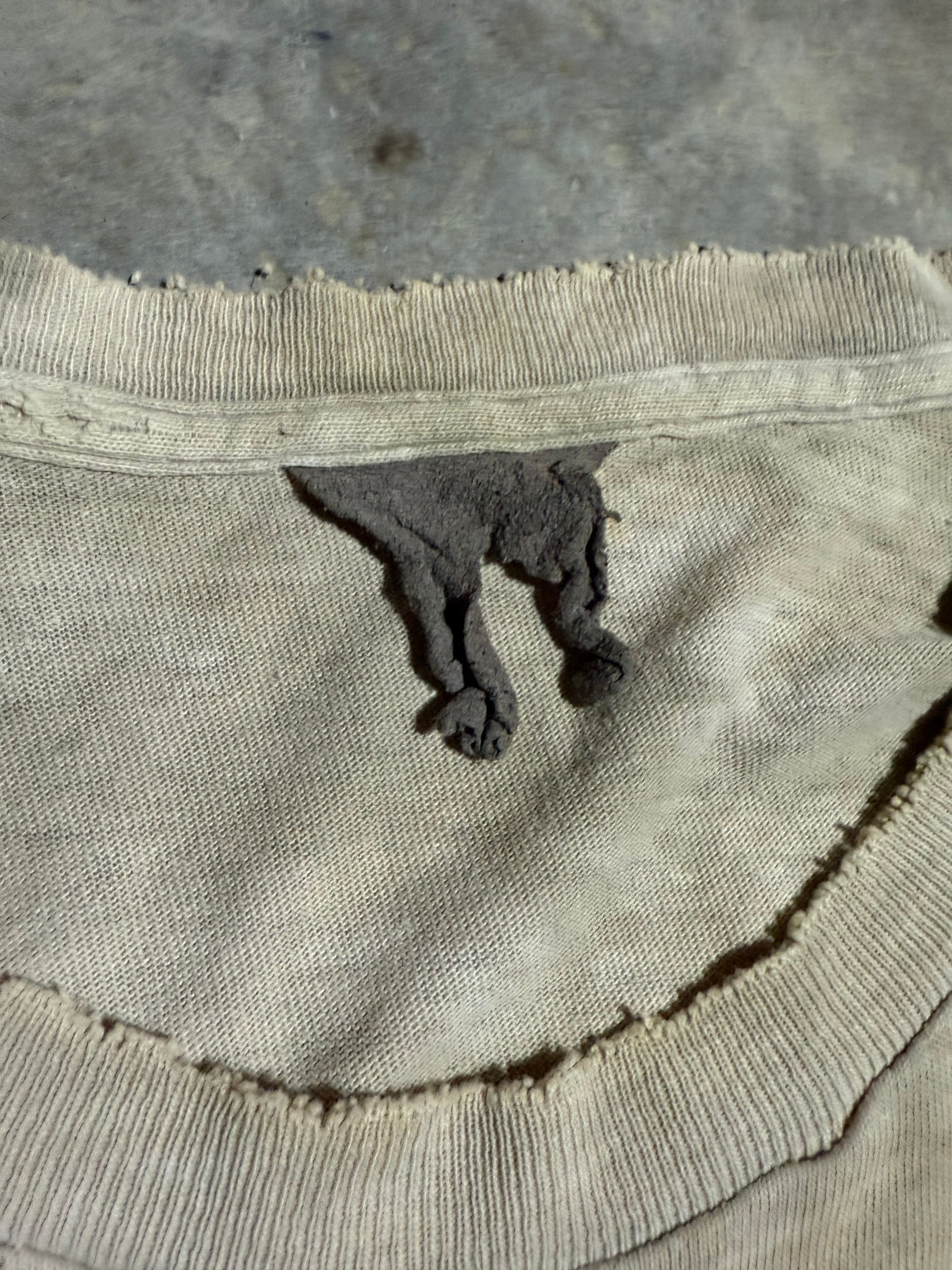 Vintage 90s Running Horse Dyed Distressed T-Shirt (2XL)
