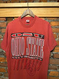 Vintage Early 90s Red Ohio State Tee (M/L)