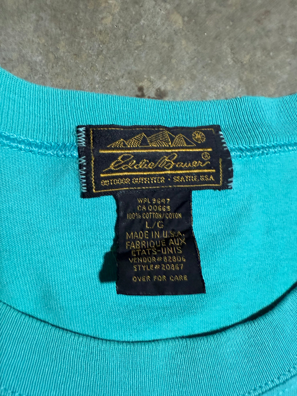 Vintage Eddie Bauer Outdoor Outfitters T-Shirt (XL)