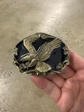 Vintage Gold Eagle Belt Buckle