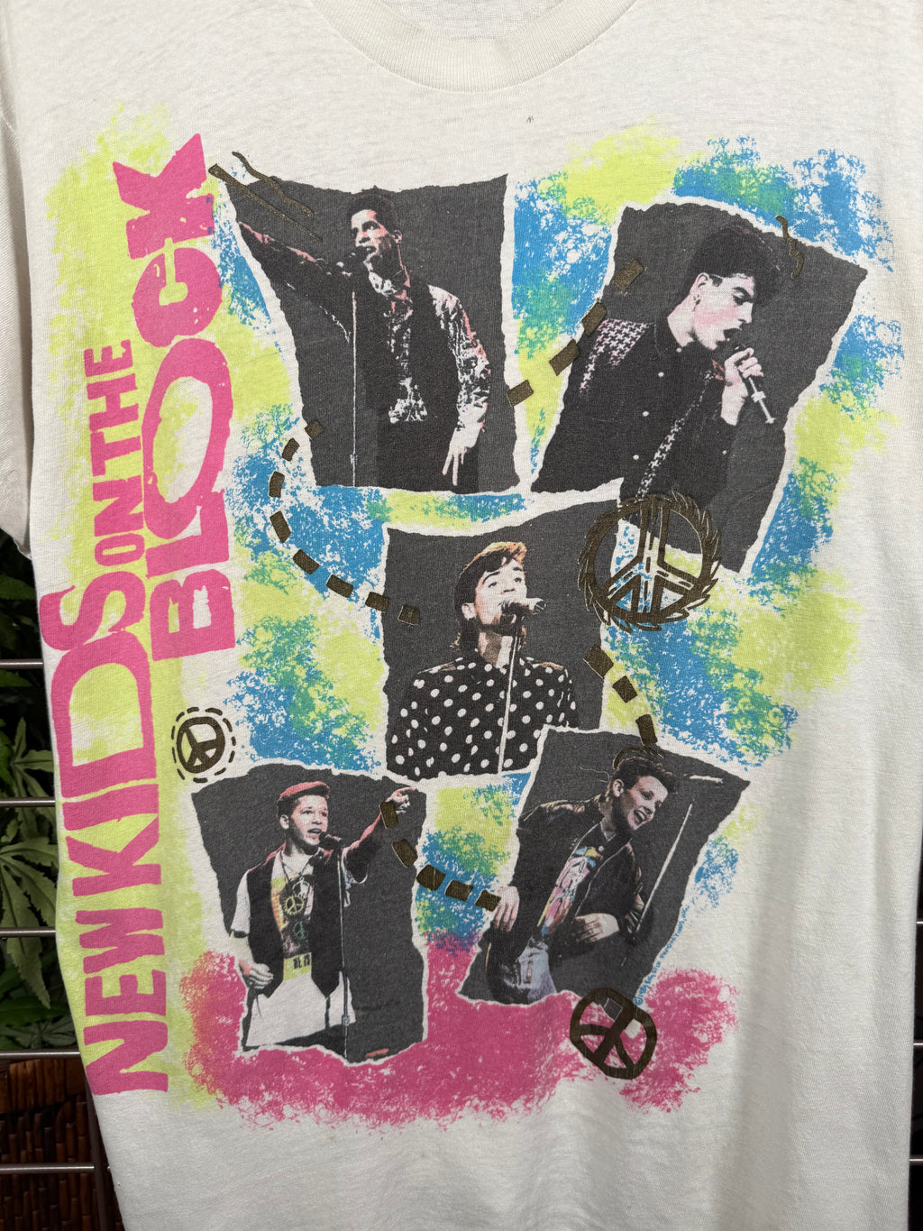 Vintage 1989 Nee Kids On The Block Concert Tee (L)