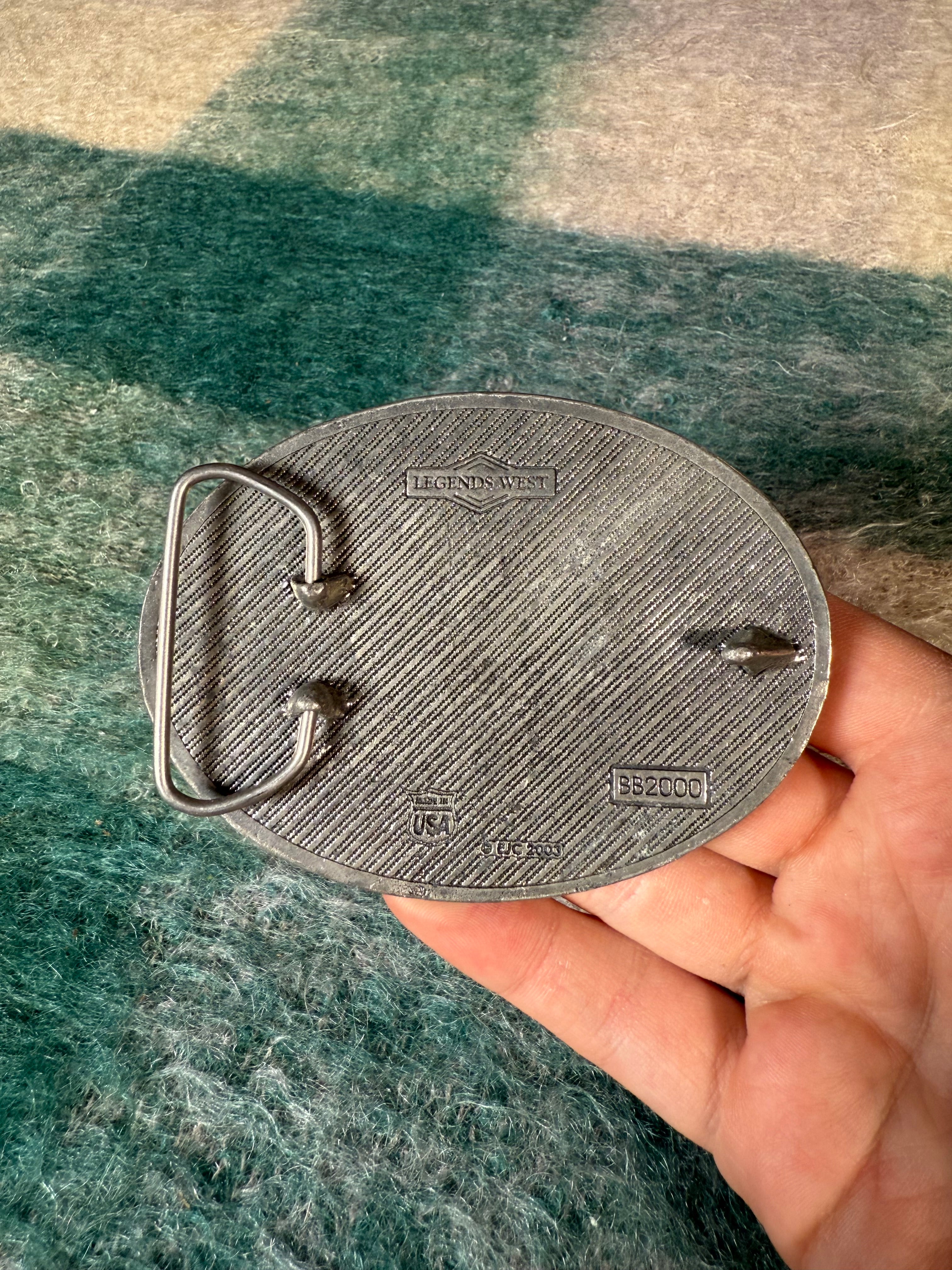 2003 Western “D” Belt Buckle