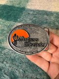 Vintage Mojave Electric Desert Belt Buckle