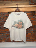 Vintage Late 90s No Wilderness No Wildlife T-Shirt (XL)