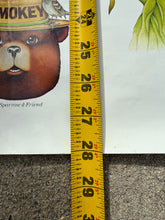 Load image into Gallery viewer, Vintage 80s Smokey Bear Birds Poster (19x28)
