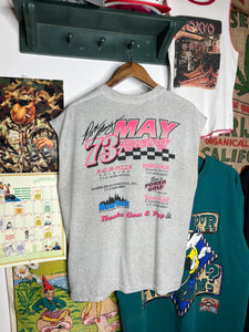 Vintage Ron May Sprint Car Cutoff Shirt (L/XL)