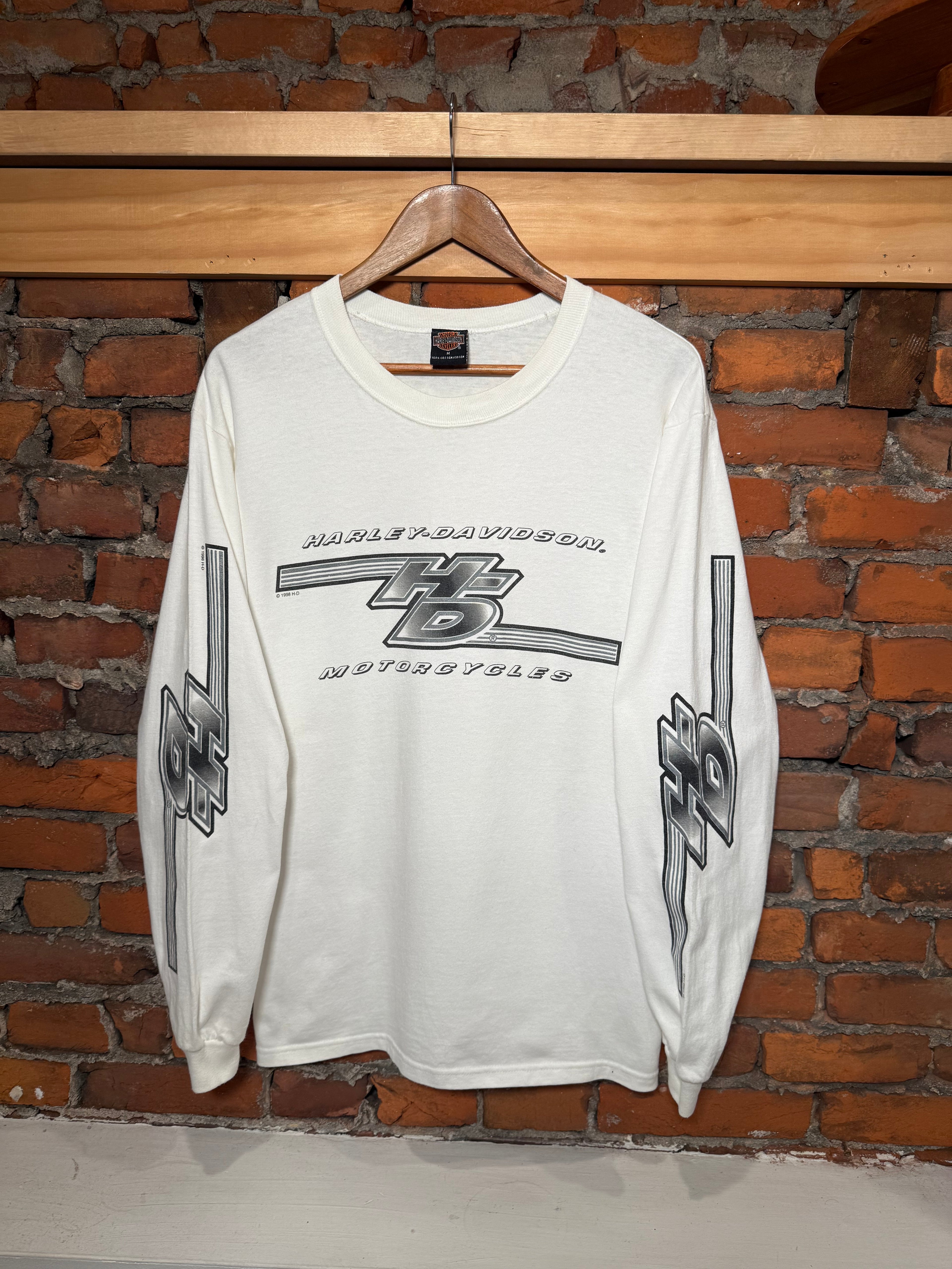 Vintage 1998 Harley Davidson Beartooth Longsleeve Shirt (M)