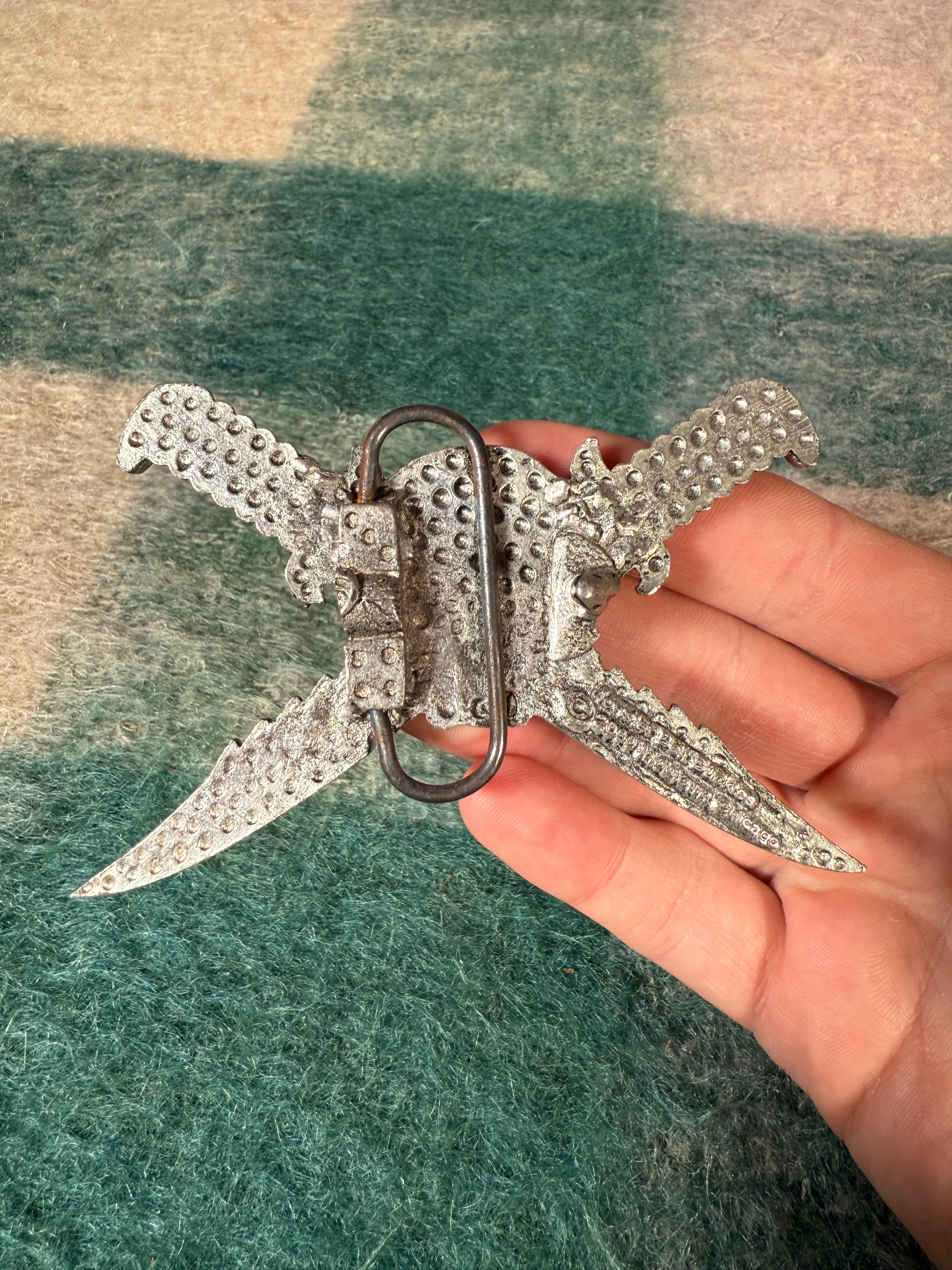 Vintage 2000 Kill Terrorists Belt Buckle
