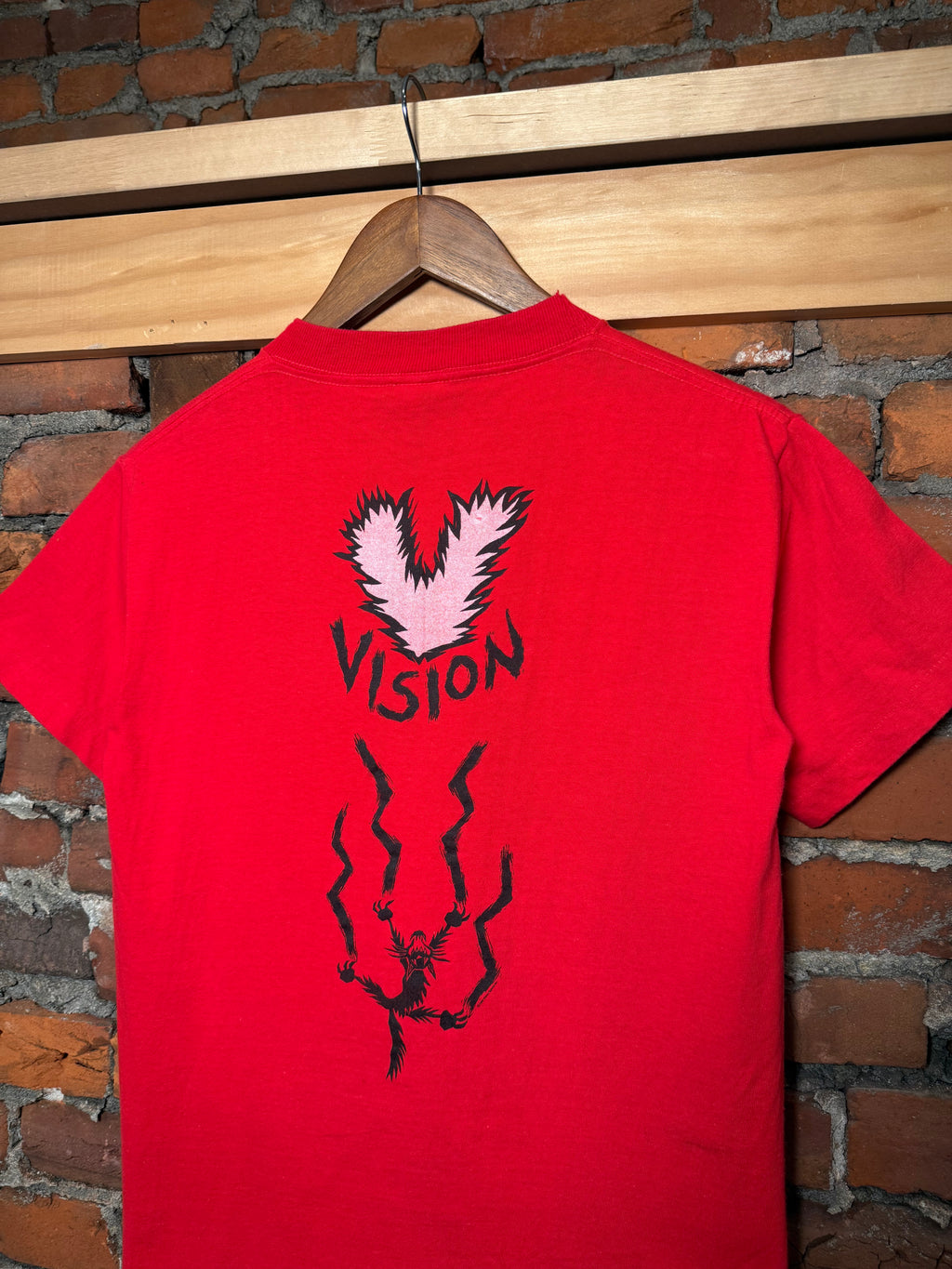 Vintage 1989 Vision Street Wear Cat T-Shirt (Youth XL)