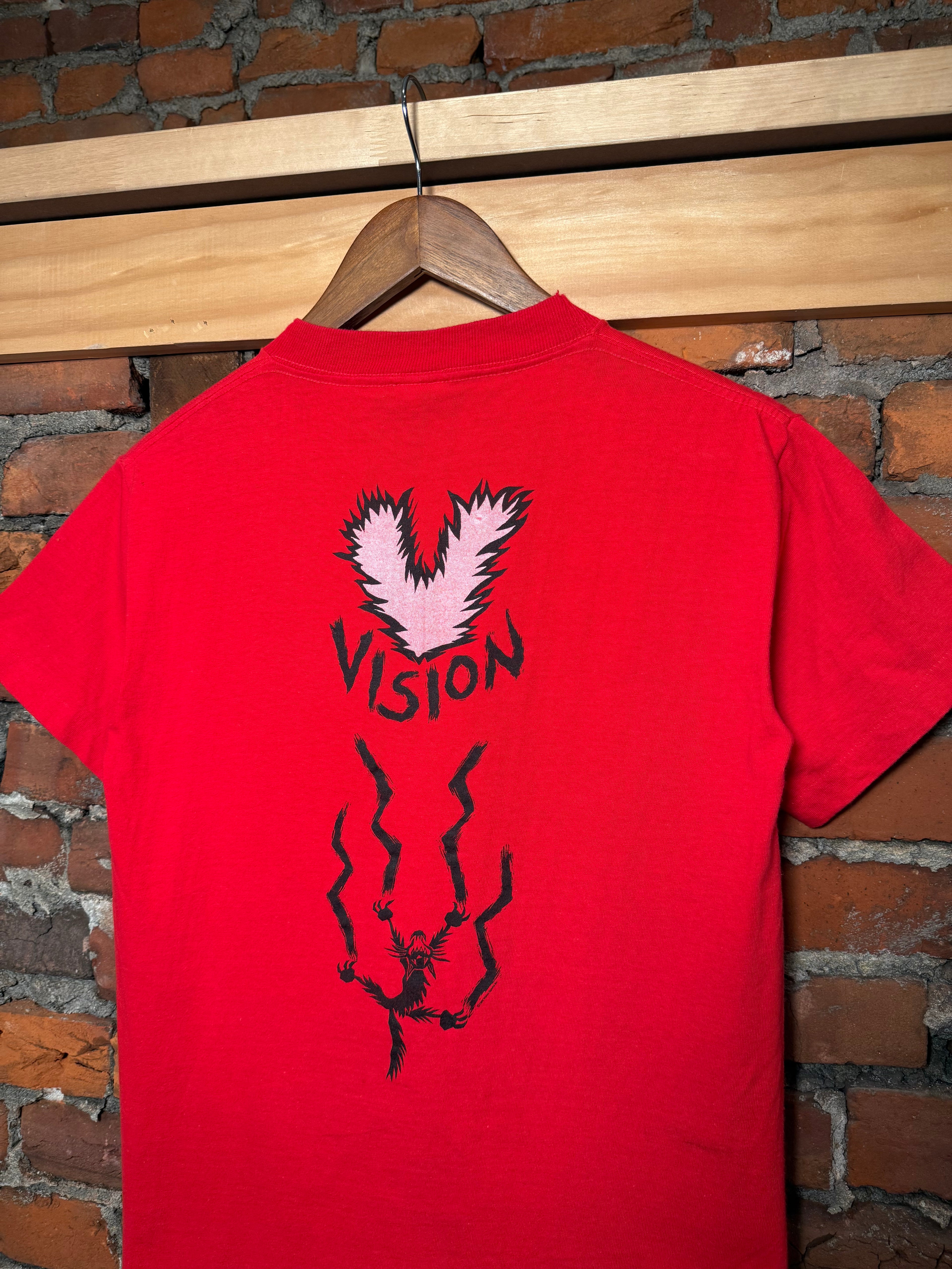 Vintage 1989 Vision Street Wear Cat T-Shirt (Youth XL)