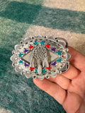 Vintage Dream Catcher Western Belt Buckle