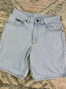 Vintage Lee Lightwash Jean Shorts (31)