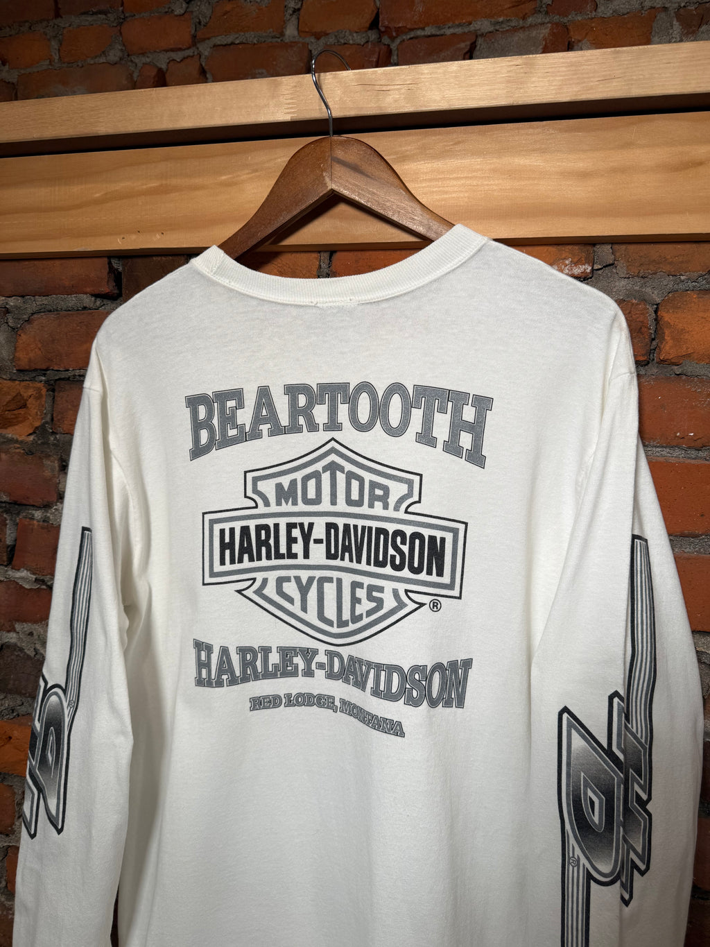 Vintage 1998 Harley Davidson Beartooth Longsleeve Shirt (M)