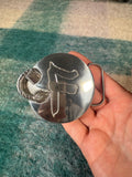 2006 F Bomb Reflective Belt Buckle