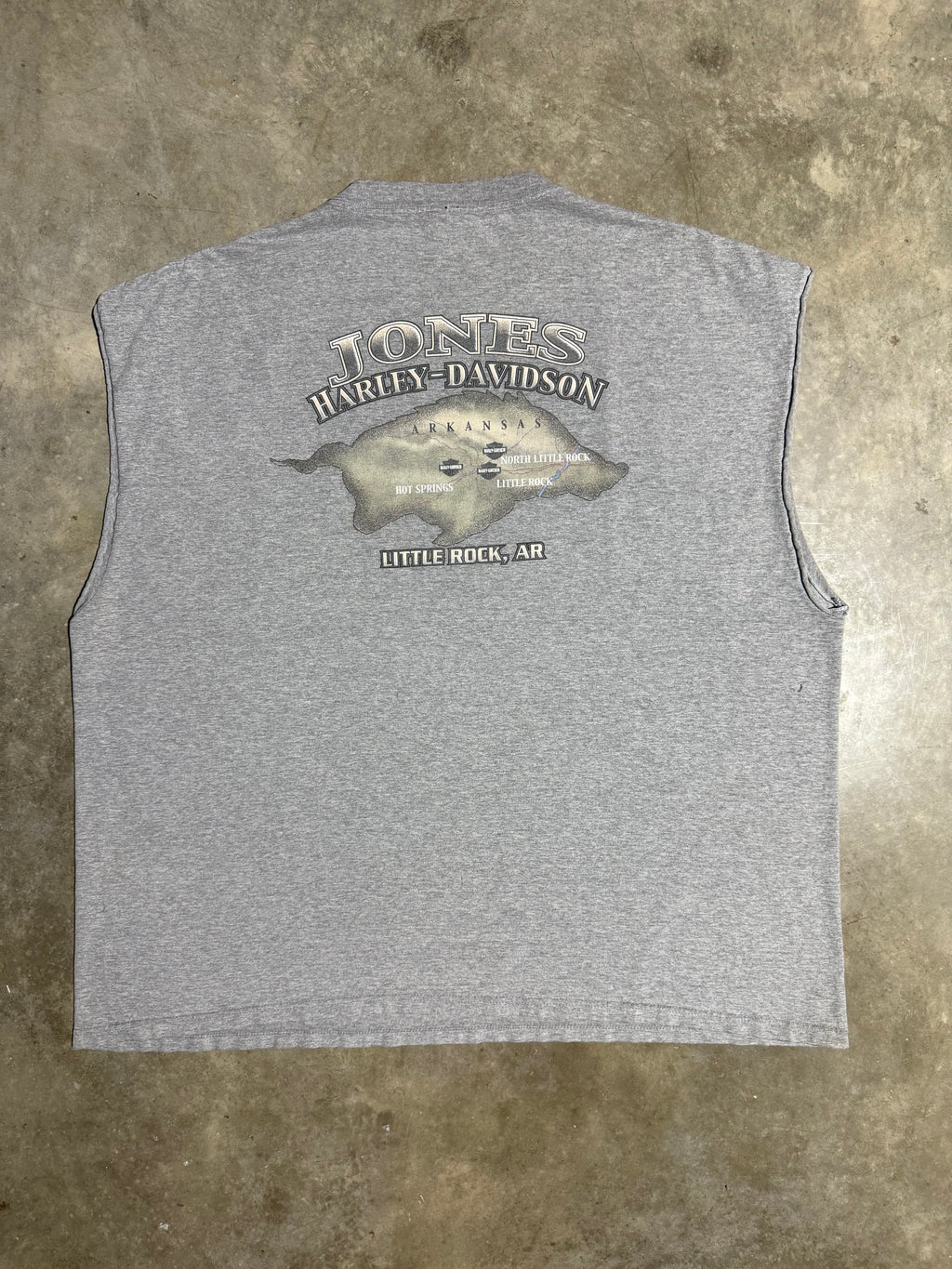 Lot of 2 Vintage Distressed Harley/Biker Shirts (3XL)