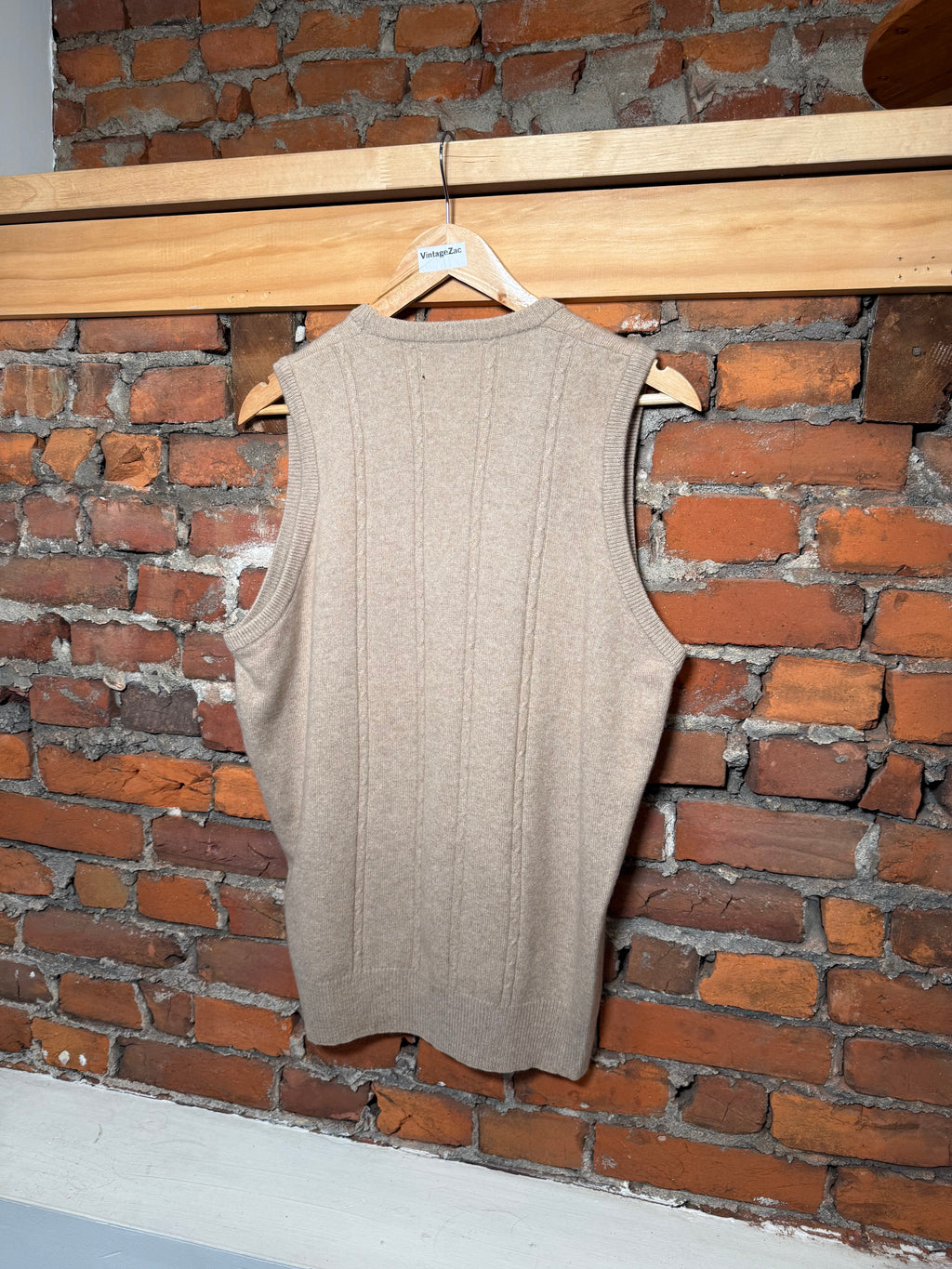 Vintage 80s Orvis by Jacques DeLoux Knit Sweater Vest (M)