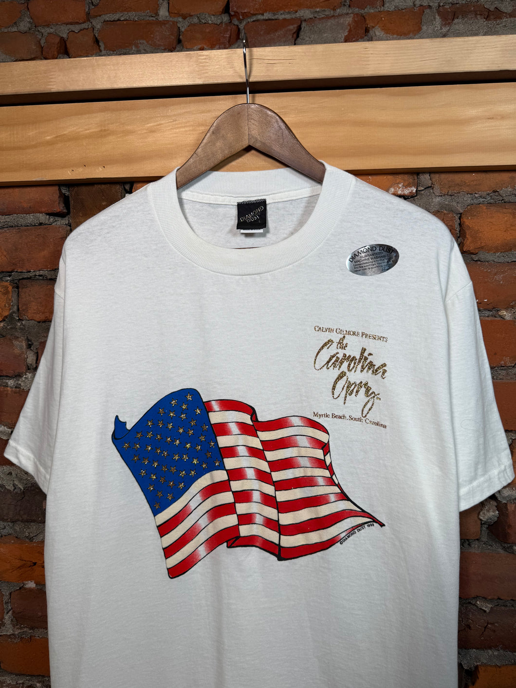 Vintage 1999 Carolina Opry American Flag Tee (L/XL)