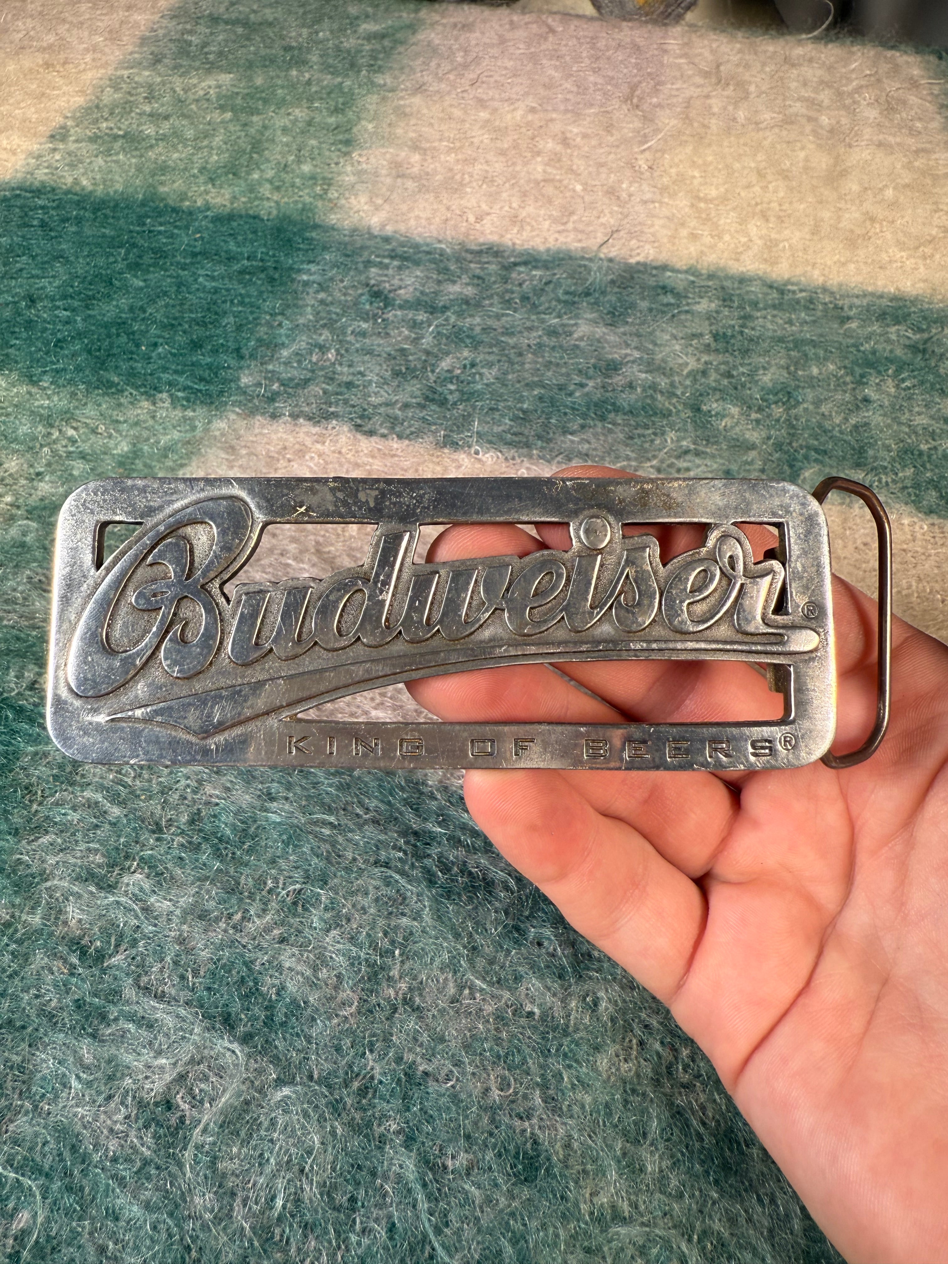 2006 Budweiser Rectangle Belt Buckle