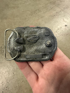 Vintage Stock Car Racing Belt Buckle