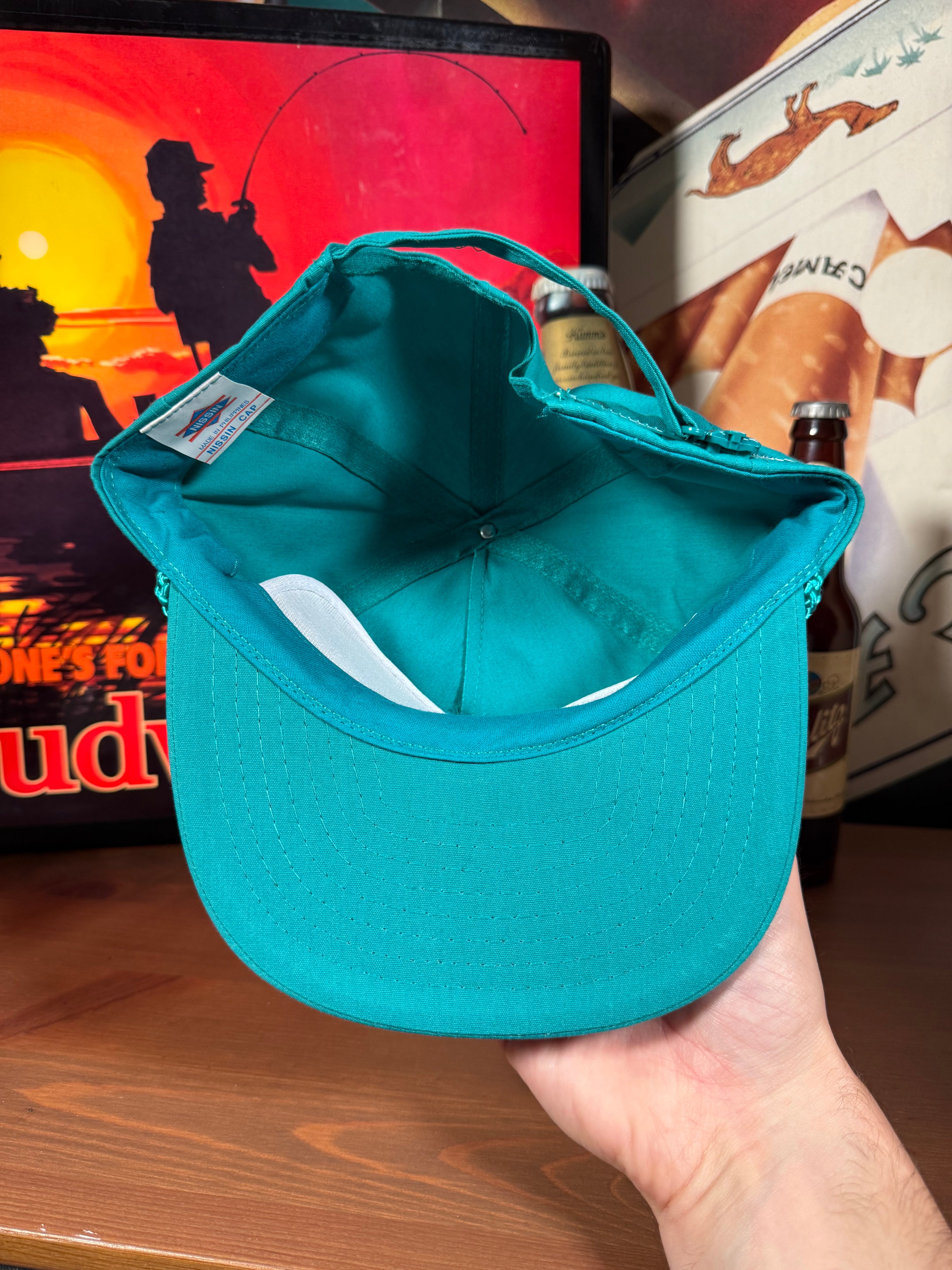 Vintage Illina Zipper Strap Hat