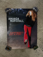 Load image into Gallery viewer, Vintage 2001 Amanda Marshall Album Promo Double Sided Poster (18x24)
