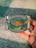 Vintage America The Beautiful Landscape Belt Buckle