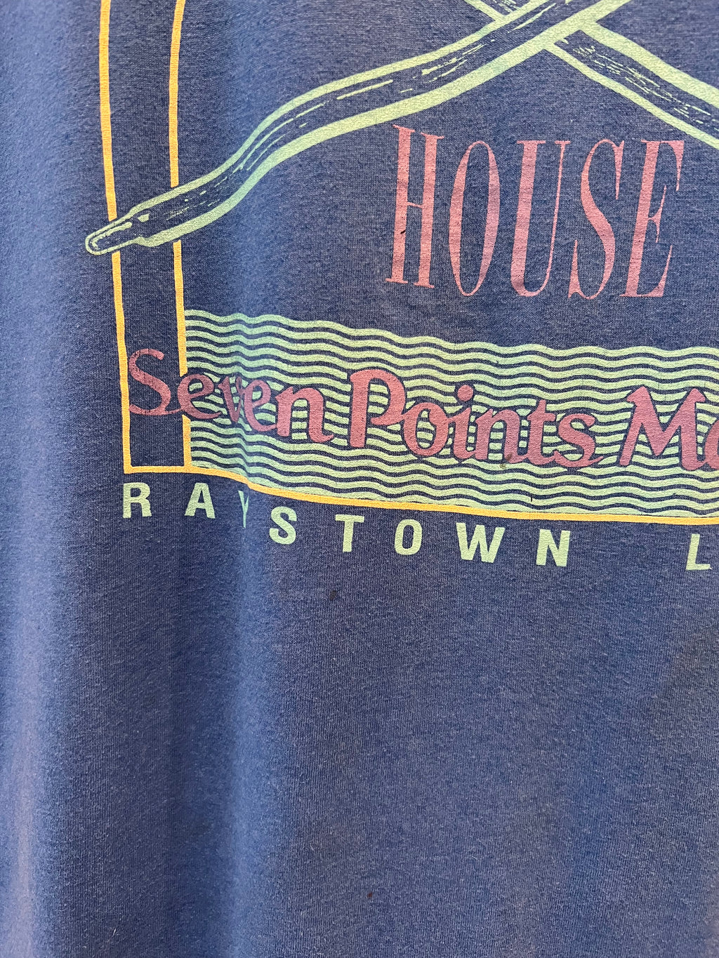 Vintage The Oar House Cutoff Tee (XL)