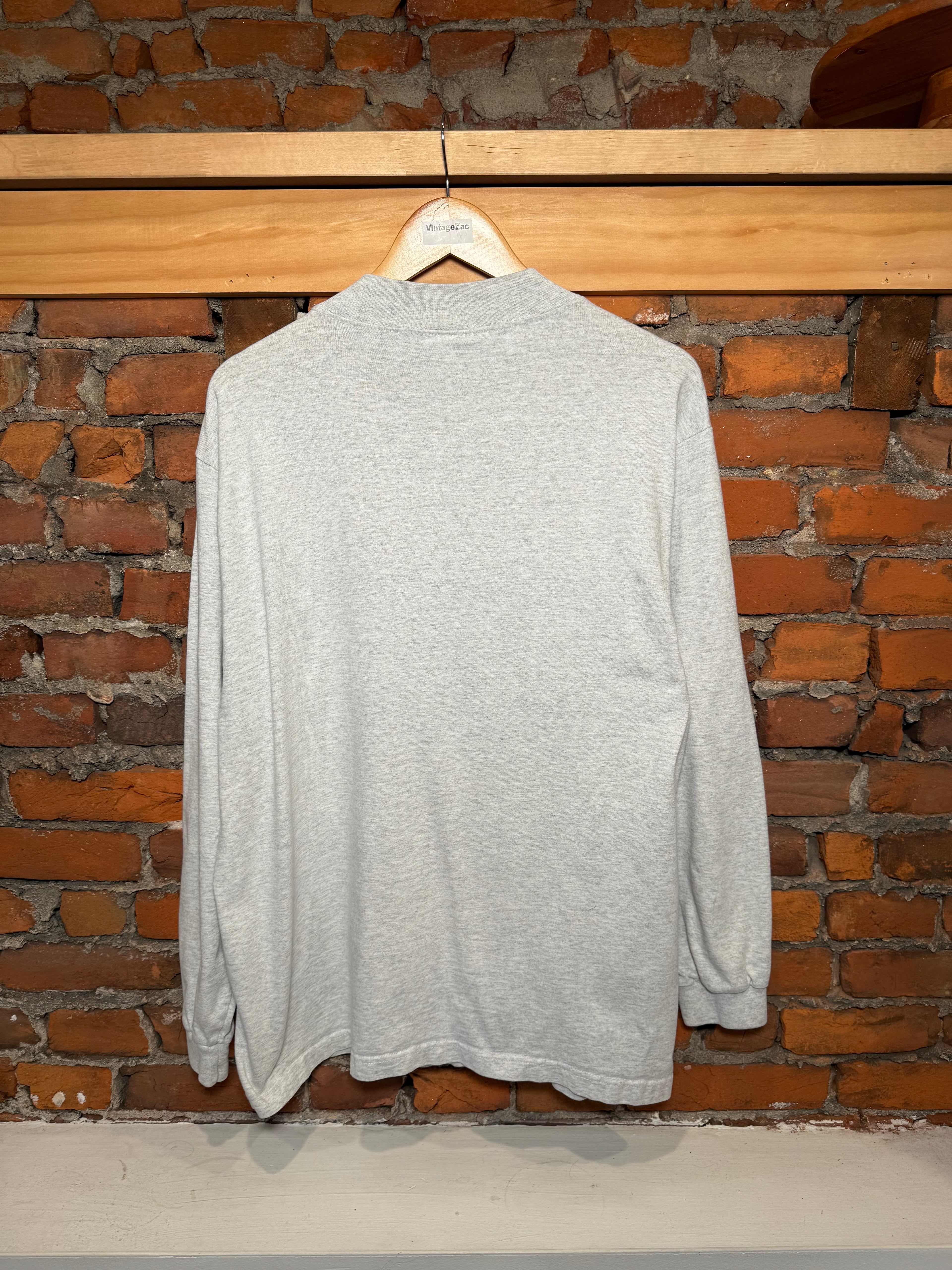 Vintage Penn State Mock Neck Embroidered Longsleeve (L)