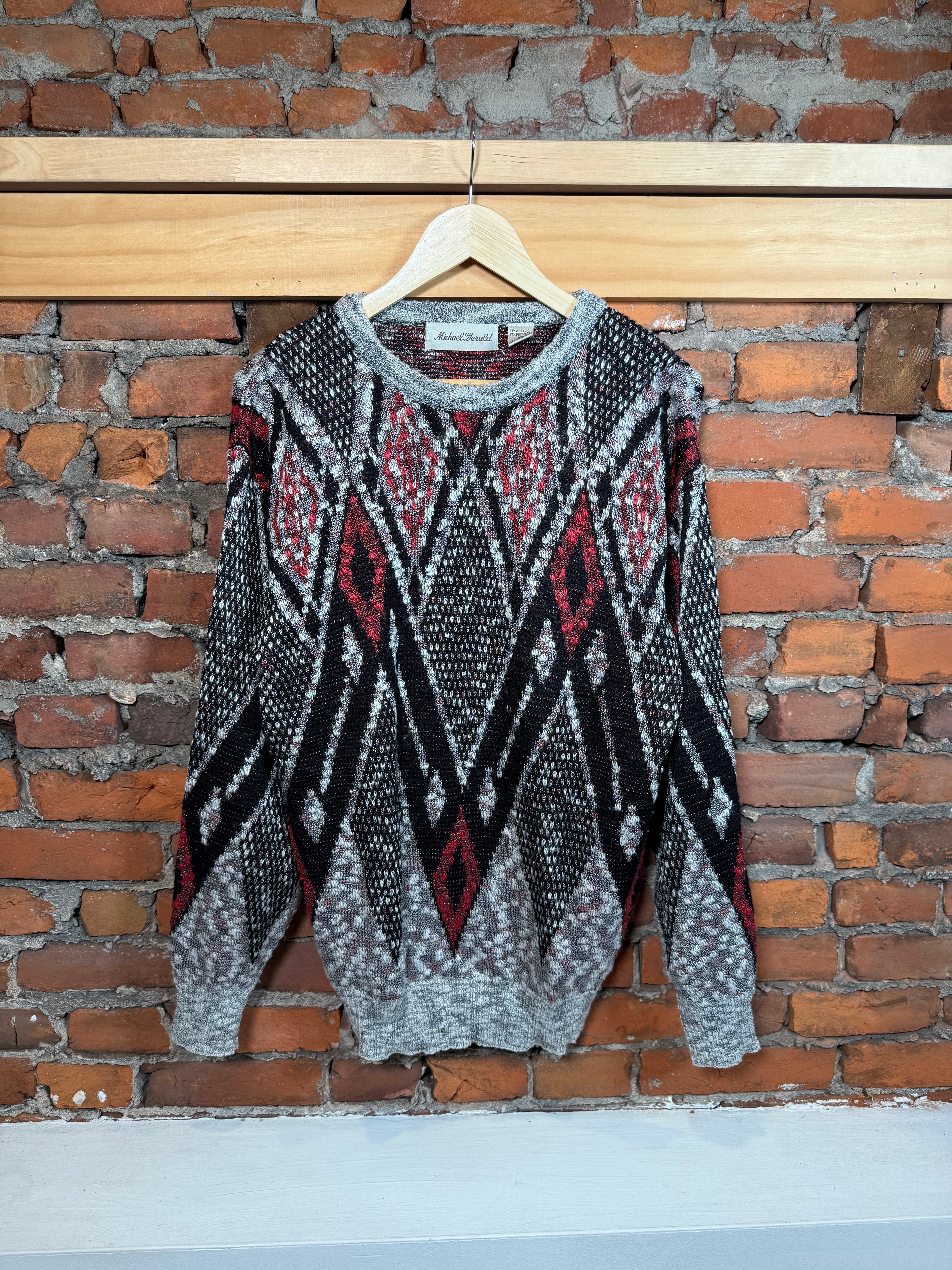 Vintage Michael Gerald Multicolor Sweater (M)