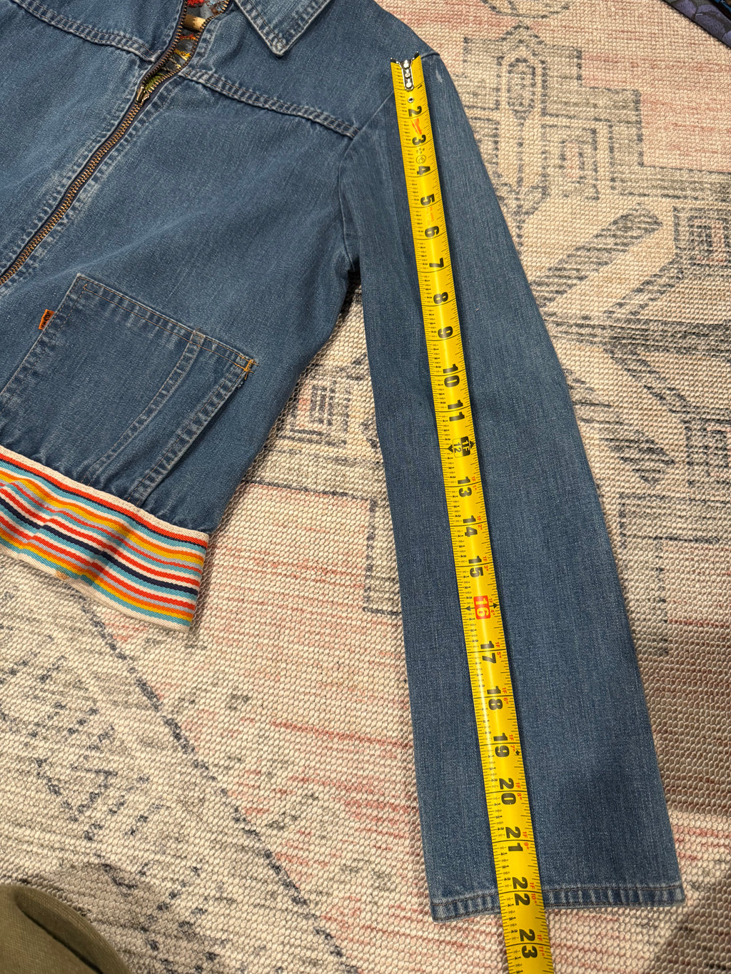 Vintage 70s Levi’s Orange Tab Western Stitched Jean Jacket (WS)(Flaw)