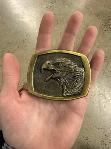 Vintage Bald Eagle Belt Buckle
