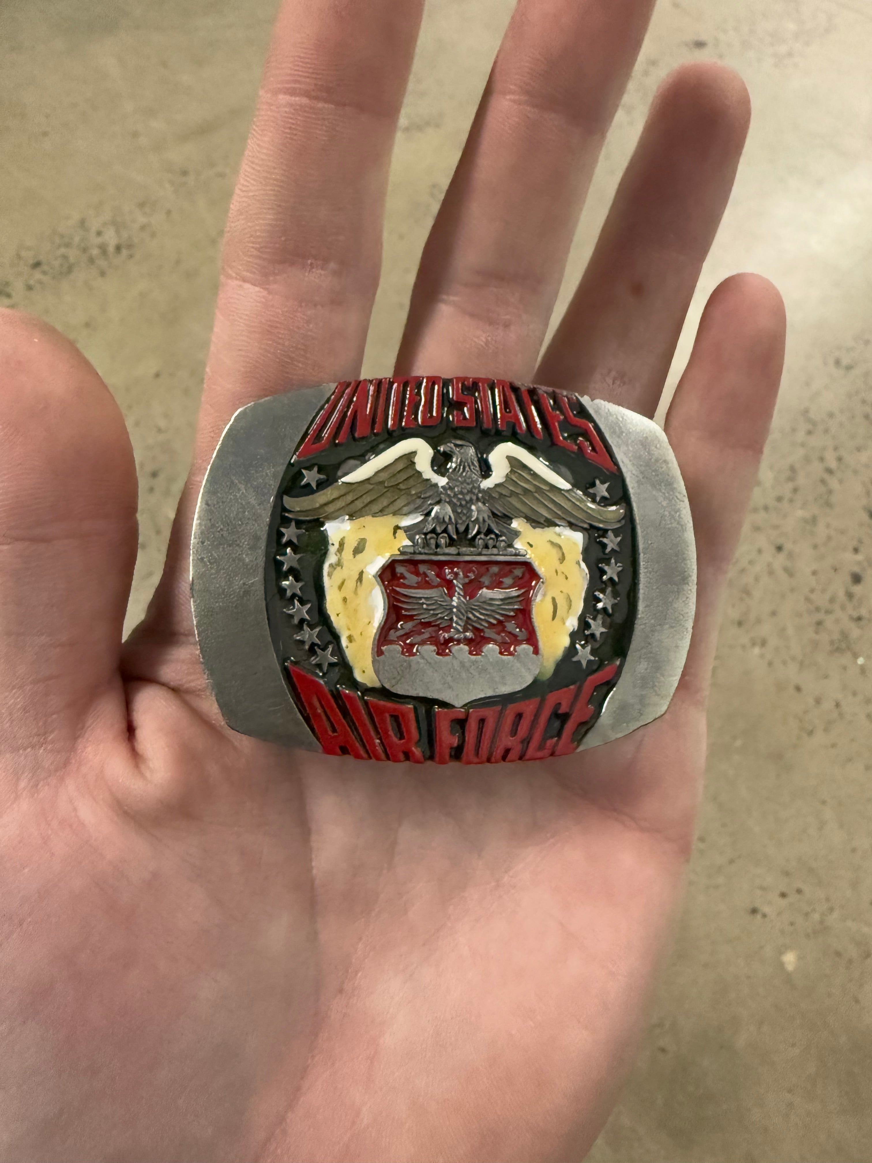 Vintage US Air Force Belt Buckle