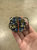 Vintage Plumber 3D Belt Buckle