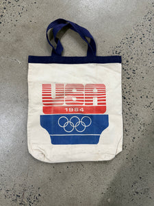 Vintage 1984 Olympics Tote Bag