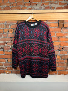 Vintage Paul Harris Design Pattern Sweater (WL)