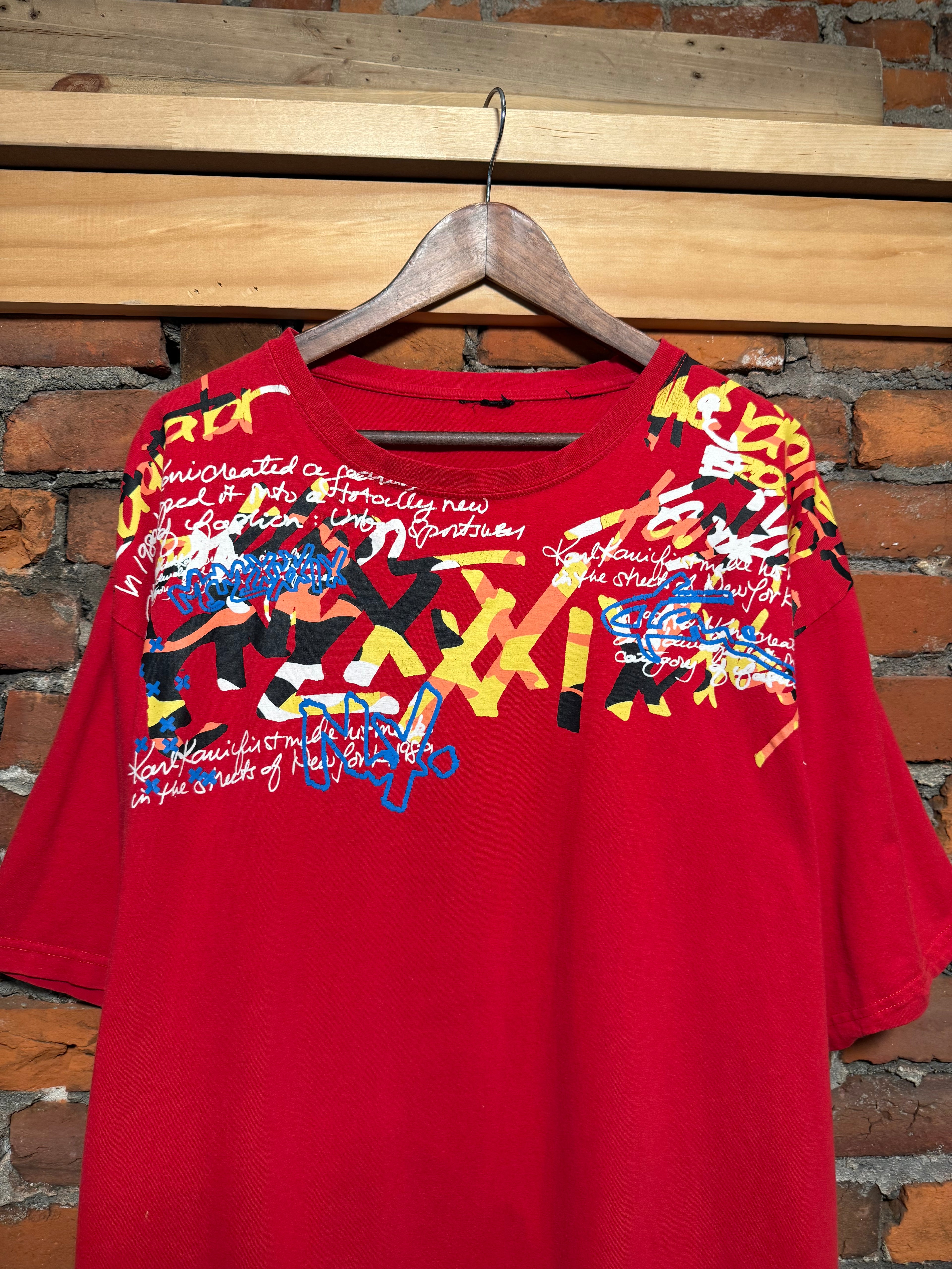Y2K Karl Kani Red Tee (2XL)