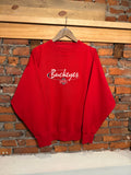 Vintage 90s Ohio State Embroidered Crewneck (L)