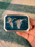 Vintage Flying Geese Belt Buckle