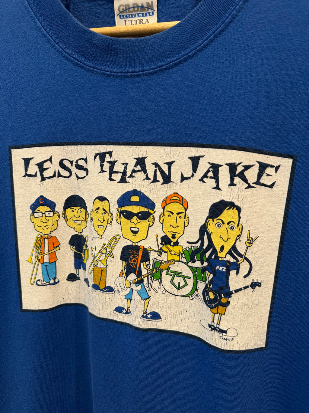Vintage 90s Less Than Jake Band Shirt (XL)