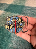 Vintage Plumber 3D Belt Buckle