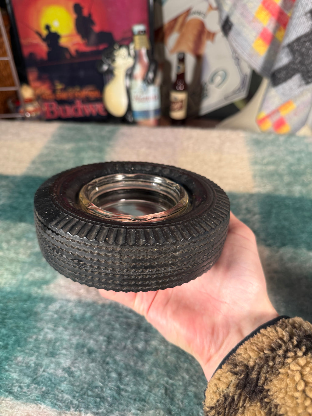 Vintage Firestone Tire Ashtray