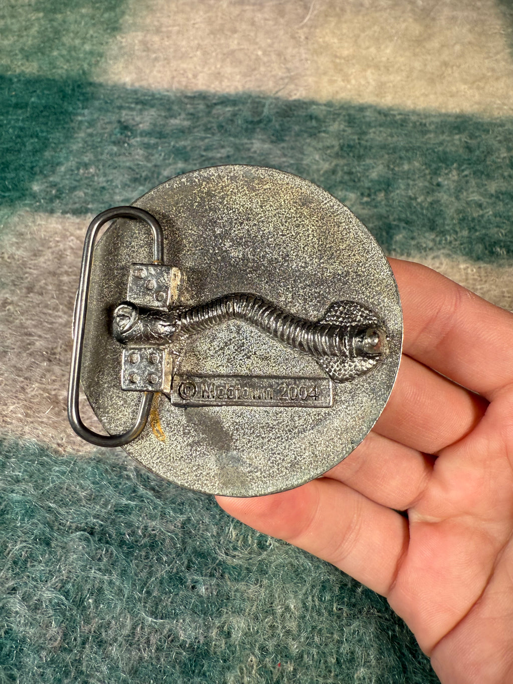 Vintage 2004 The Ramones Belt Buckle