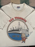 Vintage Distressed 1997 USS Yosemite Looney Tunes Shirt (L)