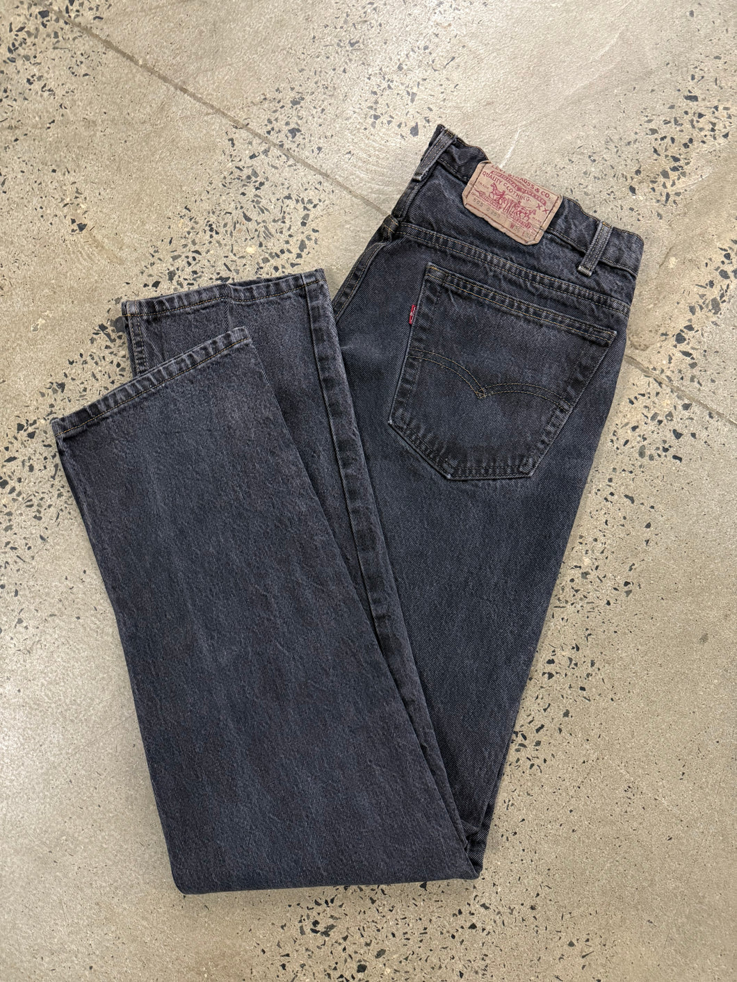 Vintage Early 90s Levi’s 505 Black Jeans (36x33)