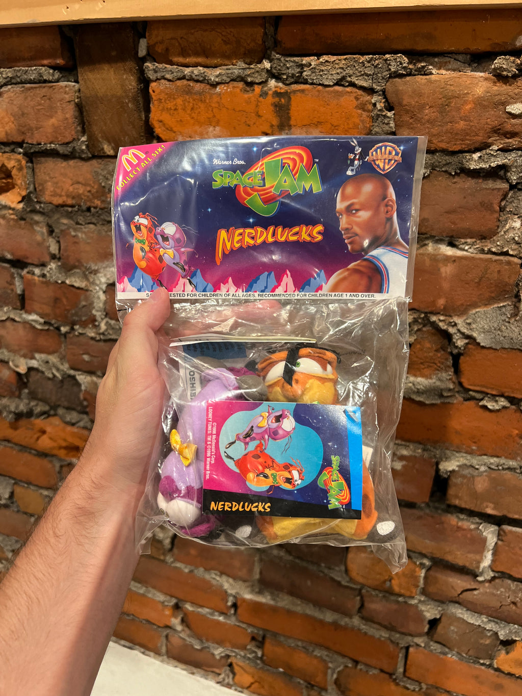 Vintage Space Jam McDonald’s Nerdlucks Plushes