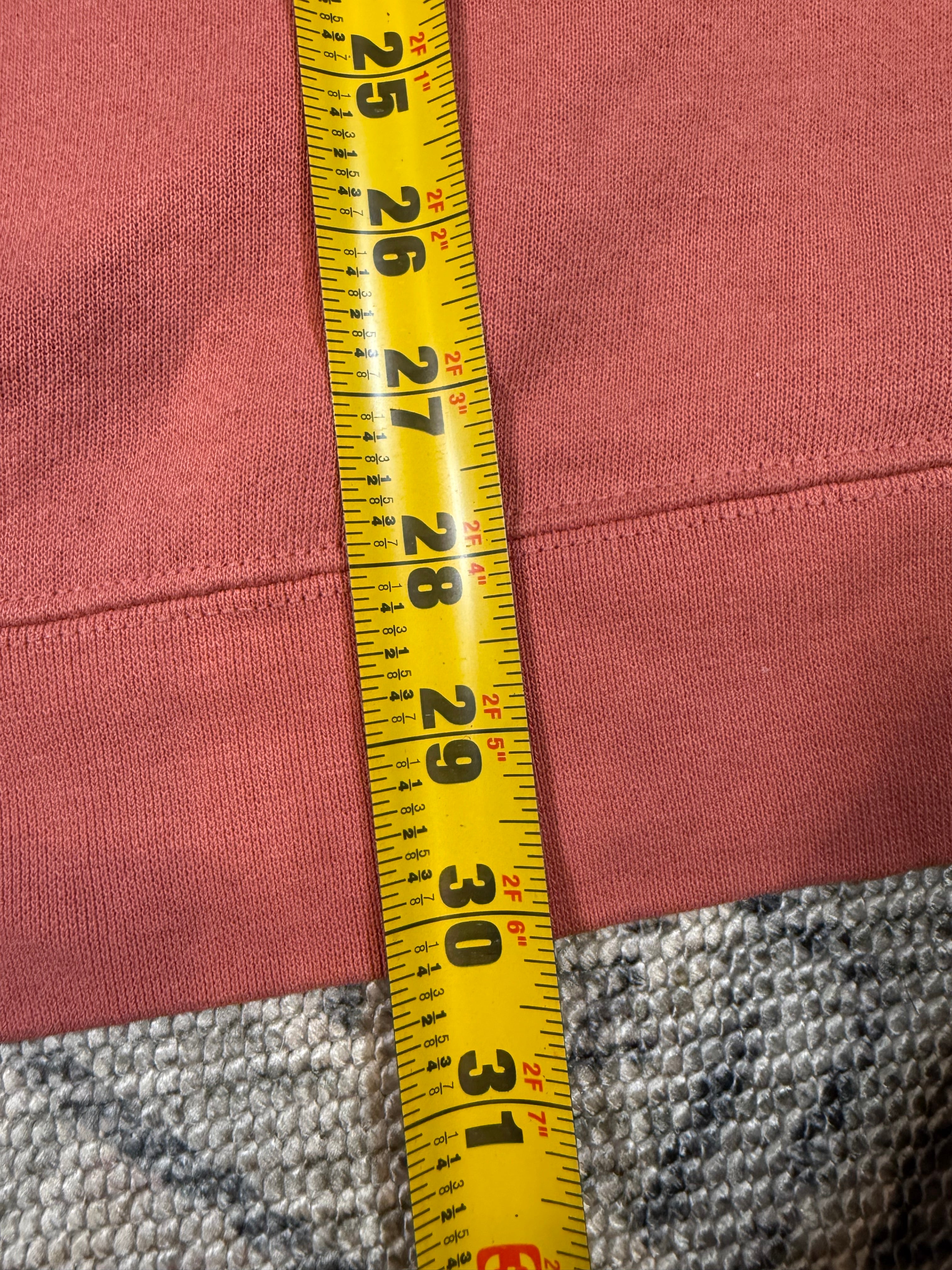 Vintage 90s Pink Pittsburgh Embroidered Crewneck (L)