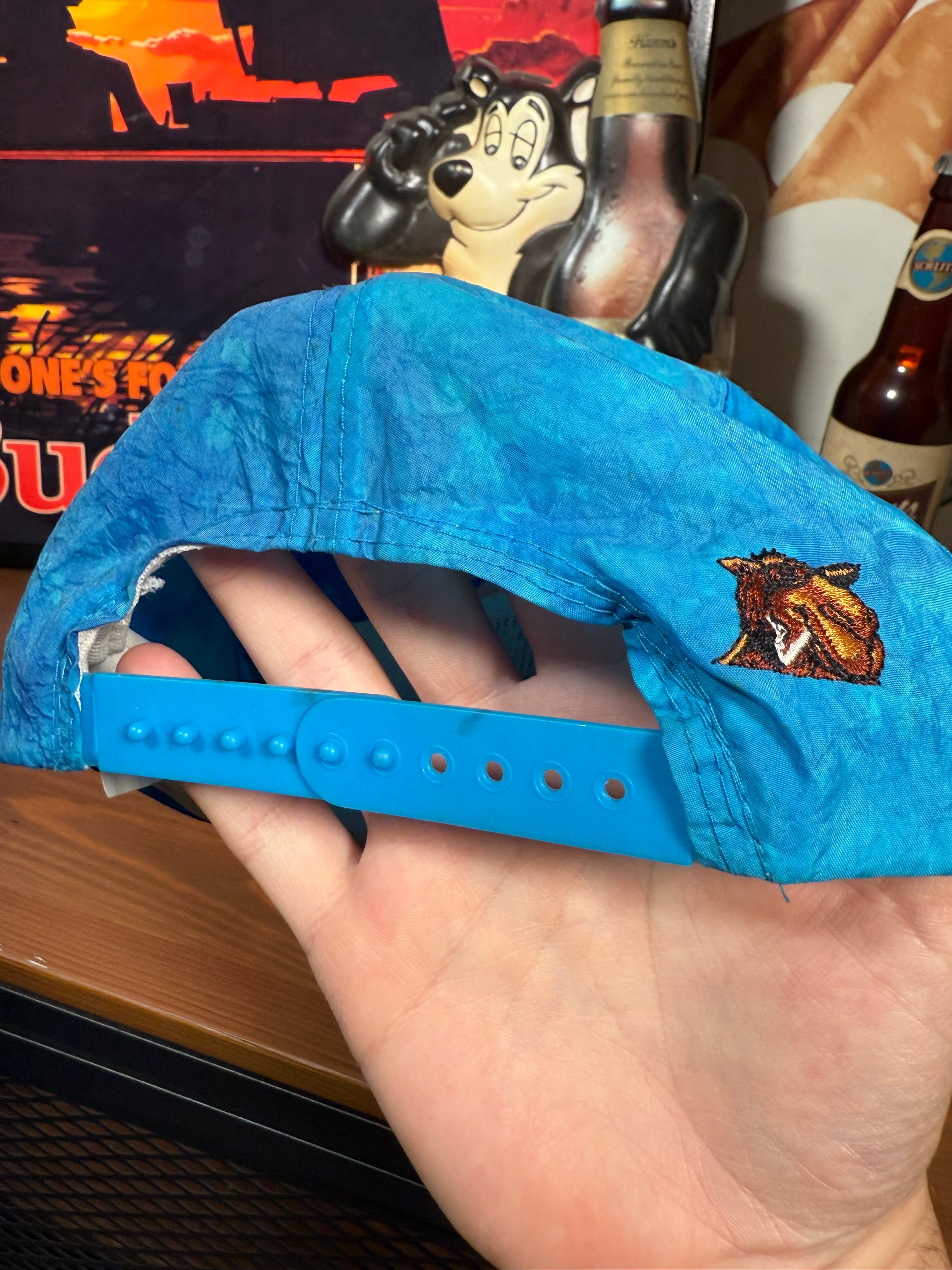 Vintage 90s Camel Cigs Joe Camel Blue Hat
