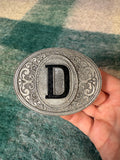 2003 Western “D” Belt Buckle