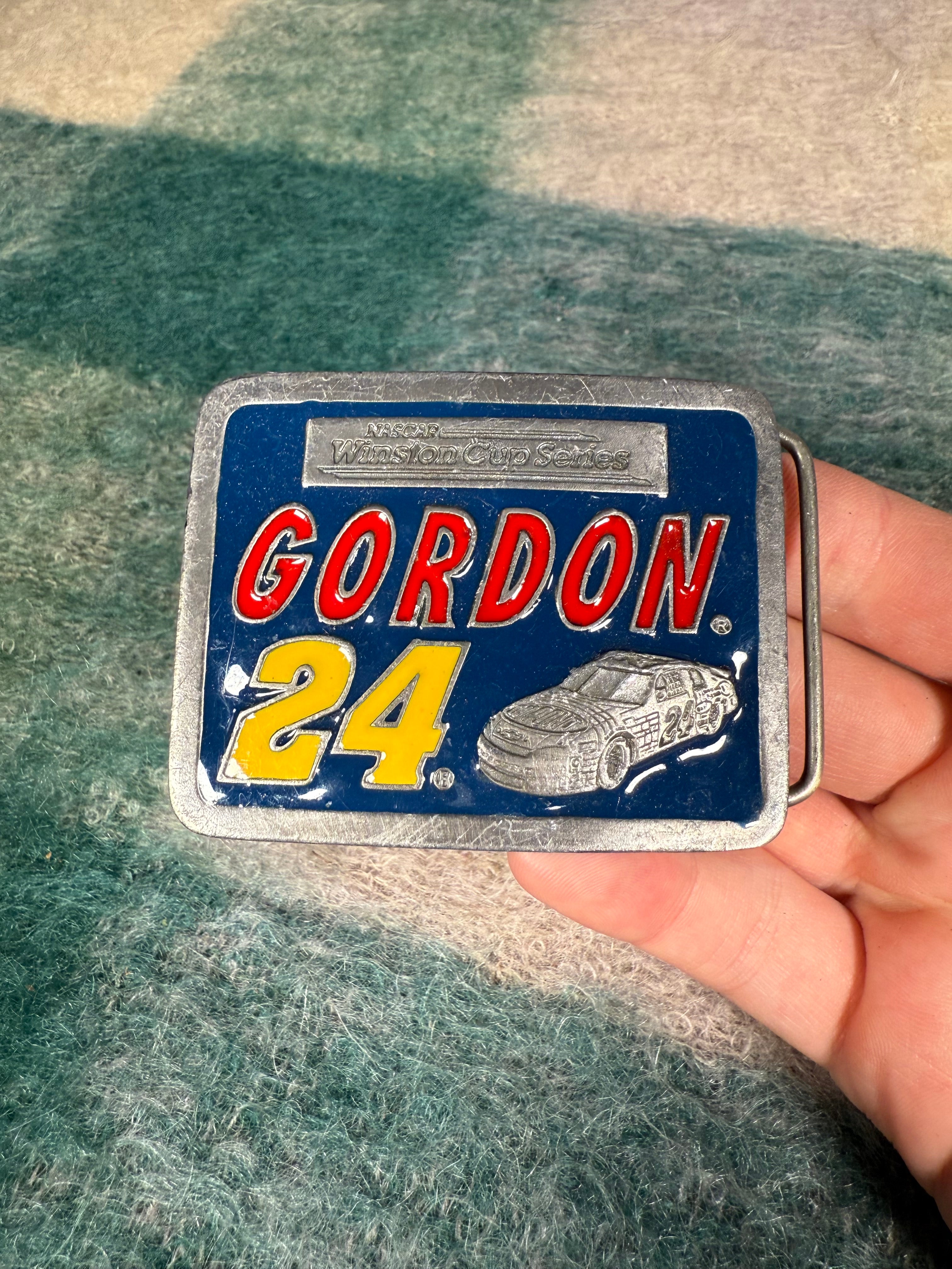 Vintage Jeff Gordon Winston Cup Series Belt Buckle